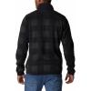 Columbia mens Sweater Weather II Printed Half Zip(Black Buffalo Check Print)