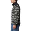Columbia mens Sweater Weather II Printed Half Zip(Black Checkered Peaks Tonal Print)