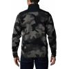Columbia mens Sweater Weather II Printed Half Zip(Black Mod Camo)