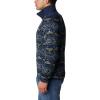 Columbia mens Sweater Weather II Printed Half Zip(Collegiate Navy Checkered Peaks Print)