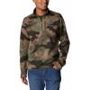 Columbia mens Sweater Weather II Printed Half Zip(Cypress Mod Camo)