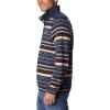 Columbia mens Sweater Weather II Printed Half Zip(Dark Mountain Apres Stripe)