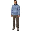Columbia mens Sweater Weather II Printed Half Zip(Dark Mountain Madras Multi)