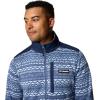 Columbia mens Sweater Weather II Printed Half Zip(Dark Mountain Madras Multi)
