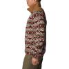 Columbia mens Sweater Weather II Printed Half Zip(Mountain Red Checkered Peaks Print)