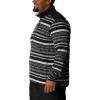 Columbia mens Sweater Weather II Printed Half Zip(Shark Apres Stripe)