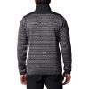 Columbia mens Sweater Weather II Printed Half Zip(Shark Madras Tonal)