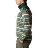 Columbia mens Sweater Weather II Printed Half Zip(Spruce Apres Stripe)