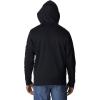Columbia mens Trek Full Zip Hoodie(2024 Black/Csc Sleeve Logo)