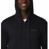 Columbia mens Trek Full Zip Hoodie(Black)