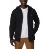 Columbia mens Trek Full Zip Hoodie(Black)