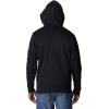 Columbia mens Trek Full Zip Hoodie(Black/Csc Sleeve Logo)