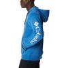 Columbia mens Trek Full Zip Hoodie(Bright Indigo Heather/Csc Sleeve Logo)
