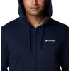 Columbia mens Trek Full Zip Hoodie(Collegiate Navy/Csc Sleeve Logo)
