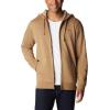Columbia mens Trek Full Zip Hoodie(Delta Heather/Csc Sleeve Logo)
