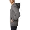 Columbia mens Trek Full Zip Hoodie(Grey-charcoal Heather)