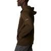 Columbia mens Trek Full Zip Hoodie(Olive Green)