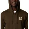 Columbia mens Trek Full Zip Hoodie(Olive Green)