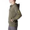 Columbia mens Trek Full Zip Hoodie(Stone Green)