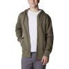 Columbia mens Trek Full Zip Hoodie(Stone Green)