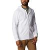 Columbia mens Trek Full Zip Hoodie(White-white)