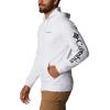 Columbia mens Trek Full Zip Hoodie(White-white)