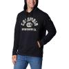 Columbia mens Trek Hoodie(Black  College Life Graphic)