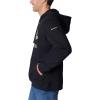 Columbia mens Trek Hoodie(Black  College Life Graphic)