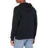 Columbia mens Trek Hoodie(Black  Treeline Flag Graphic)