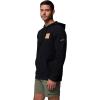 Columbia mens Trek Hoodie(Black/Boxy Brand)