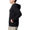 Columbia mens Trek Hoodie(Black/Button Badge)