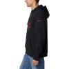 Columbia mens Trek Hoodie(Black/Canada Treescape)