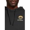 Columbia mens Trek Hoodie(Black/Circular Linescape)