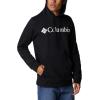 Columbia mens Trek Hoodie(Black/Csc Branded Logo)