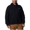 Columbia mens Trek Hoodie(Black/Csc Sleeve Logo)