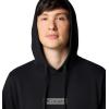 Columbia mens Trek Hoodie(Black/Puff Box Gem Logo)