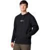 Columbia mens Trek Hoodie(Black/Puff Box Gem Logo)