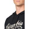 Columbia mens Trek Hoodie(Black/Scripted Scene)