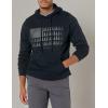 Columbia mens Trek Hoodie(Black/Treeline Flag Graphic)
