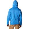 Columbia mens Trek Hoodie(Bright Indigo Heather/Csc Stacked Logo)