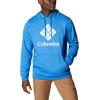 Columbia mens Trek Hoodie(Bright Indigo Heather/Csc Stacked Logo)