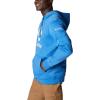 Columbia mens Trek Hoodie(Bright Indigo Heather/Csc Stacked Logo)
