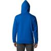 Columbia mens Trek Hoodie(Bright Indigo/Csc Stacked Graphic)