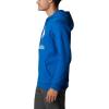 Columbia mens Trek Hoodie(Bright Indigo/Csc Stacked Graphic)
