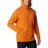 Columbia mens Trek Hoodie(Bright Orange  Csc Sleeve Logo)