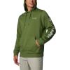 Columbia mens Trek Hoodie(Canteen/Csc Sleeve Logo)