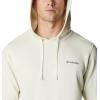 Columbia mens Trek Hoodie(Chalk/Csc Sleeve Logo)