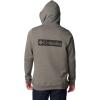 Columbia mens Trek Hoodie(Charcoal Heather  Boxed Gem Columbia Grx)