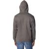 Columbia mens Trek Hoodie(Charcoal Heather/Csc Sleeve Logo)