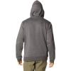 Columbia mens Trek Hoodie(Charcoal Heather/Csc Stacked Logo)